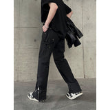 Coverwin spring outfits men summer outfit JM Anamorphic Zipper Cargo Pants