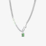 Coverwin JADE GREEN PENDANT NECKLACE