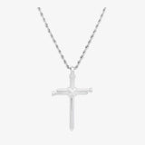 Coverwin NAIL CROSS PENDANT NECKLACE