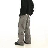 Coverwin  10254 BAGGY FOLDED STRAIGHT PANTS