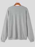 Coverwin 2024 New Fashion  Man Sweater Mens Solid Cutout Long Sleeve Sweater SKUJ89324
