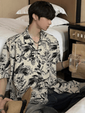 Coverwin [JM HOMME] Tide Printed Short-sleeved Shirt NA747