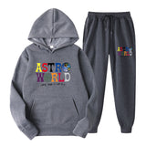 Coverwin New Spring and Autumn Men's Sets Hoodies+Pants Sport Suit Casual Sweatshirts Tracksuit Running Sets Male Sportswear 2 Pieces