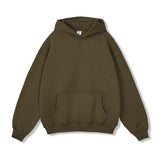 Coverwin European and American New Fashionable Spring and Autumn Trend Plus Plush Thick Hoodie Unisex Sports and Leisure Pullover
