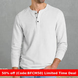 men winter outfits 2024 Spring and Summer New Men's Sweater Button round Neck Long Sleeve Slim Sweater Casual Men's Clothing