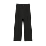 Coverwin  6211 CASUAL WIDE STRAIGHT DRAPE PANTS