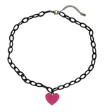 Coverwin " Red Heart Chain" Necklaces