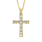 Coverwin "Gold Cross Pendant" Necklaces