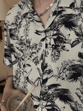 Coverwin [JM HOMME] Tide Printed Short-sleeved Shirt NA747