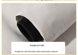 Coverwin 2025 Winter New Men's Solid Color Hooded Windproof and Cold Proof Thick Warm Down Jacket Fashion Casual Cotton Jacket