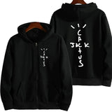 Coverwin New trendy brand singer fashion loose men and women casual hooded sweater suit trendy print letter sports