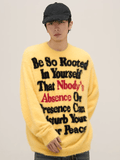 Coverwin lazy wind round neck knit sweater na709