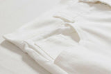 Coverwin  4278 WHITE WIDE STRAIGHT JEANS