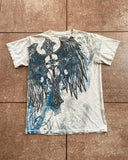 Coverwin Y2K  Affliction T shirt New Harajuku Hip Hop Round Neck Oversized T shirt Men Women Short Sleeved Goth Clothing Tops Streetwear