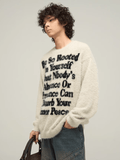 Coverwin lazy wind round neck knit sweater na709