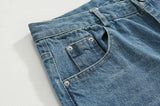 Coverwin  5405 BLUE CASUAL STRAIGHT DENIM JEANS