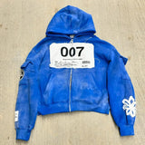 Coverwin Y2K Fashion Zipper Hoodie New Gothic Embroidery Pattern Oversize Hoodie Coat Men And Women Loose Sweatshirt Couple Casual Hoodie