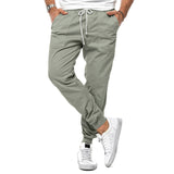 Coverwin Spring and Autumn Men's Casual Pants, Loose Legged Pants, Casual Sports Outdoor Work Pant scargo Pantsmen pants