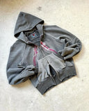Coverwin Gothic Retro Harajuku Star Embroidered Letter Oversized Hoodie Men's And Women's Y2K American Hip-hop New Trend Sports Hoodie