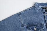 Coverwin 2024 New Fashion Men Spring outfit  No. 2532 CHINESE COLLAR DENIM JK