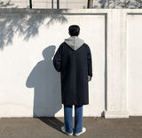 Coverwin 2024 New Fashion Men Spring outfit  No. 2805 WOOLEN COLLAR COAT