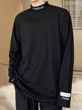 Coverwin Logo turtleneck shirt na57