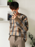 Coverwin Plaid Overknit na623