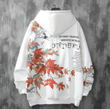 Coverwin Autumn Chinese Elements Fashion Men's Loose Plus Men's Hooded Retro Hip-hop Hooded Jacket Men's Clothing