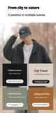 Coverwin Men's Spring and Autumn Fashion Classic Comfortable Anti Wrinkle Trend Outdoor Casual Stormtrooper Jacket Coat