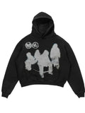 Coverwin Y2k Women's Top Hoodies Sweatshirt Pullover Oversized Streetwear Vintage Dark Gothic Trauma Premium Hoodie Hip Hop Rap 2024 new