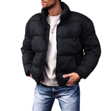 Coverwin 2025 Winter New Men's Cotton Jacket, Daily Casual Windproof and Cold Proof Warm Cotton Clothing