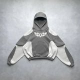 Coverwin Y2K American New Trend Retro God is Good Casual Street Wear Zip-up Hoodie Men's and Women's Harajuku Hip-hop Gothic Street Wear