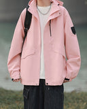 Coverwin Men's Spring and Autumn Fashion Classic Comfortable Anti Wrinkle Trend Outdoor Casual Stormtrooper Jacket Coat