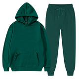 Coverwin 2025 Autumn And Winter Fashion Brand Men Tracksuit New Men's Hoodies + Sweatpants Two Piece Suit Hooded Casual Sets Male Clothes