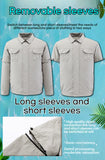 Coverwin 2025 New Sleeveless Men's Summer Outdoor Sunscreen Work Clothes Men's Intelligent Fan Cooling Air Conditioning Clothes