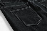 Coverwin  4290 NAVY BLUE STRAIGHT WIDE JEANS
