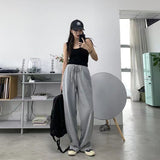 Coverwin Street Fashion New Black Letter Printed Washed Baggy Jeans Men And Women Y2K Harajuku Casual Gothic High Waist Wide Leg Trousers