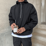 Coverwin  7054 WINDBREAKER HALF ZIP-UP JK & PANTS