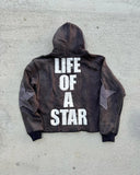 Coverwin Gothic Retro Harajuku Star Embroidered Letter Oversized Hoodie Men's And Women's Y2K American Hip-hop New Trend Sports Hoodie