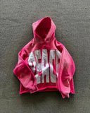 Coverwin Gothic Retro Harajuku Star Embroidered Letter Oversized Hoodie Men's And Women's Y2K American Hip-hop New Trend Sports Hoodie