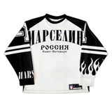 Coverwin Kawaii letter geometric pattern fashion cute hip-hop long-sleeved pullover women's y2k street baggy baseball uniform sweatshirts