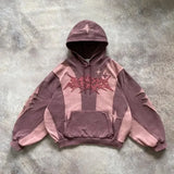 Coverwin Gothic Retro Harajuku Star Embroidered Letter Oversized Hoodie Men's And Women's Y2K American Hip-hop New Trend Sports Hoodie