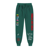 Coverwin New Hot-selling Fleece Trousers  ASTROWORLD Letter Printing Men Ladies Men's Jogging Pants Hip-hop Street Pants