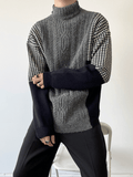 Coverwin Turtleneck Pullover Sweater NA577