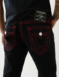 Coverwin Men Fashion Jeans Work Pants High Street Vintage Hip Hop Embroidered Jeans Baggy Casual Straight Versatile Denim Trousers S-XXL