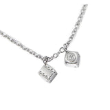 Coverwin Dice Pendant Necklace