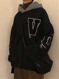 Coverwin Nagawl Scattered Letters Hoodie