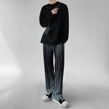 Coverwin  8026 TWO TONE WIDE STRAIGHT PANTS