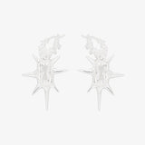 Coverwin GEM SPIKE DANGLE EARRING