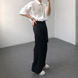 Coverwin  1707 LOOSE WIDE SUIT PANTS